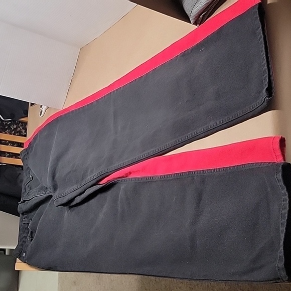 Jeanology, 2 Pair Size 14T, 1 Red, 1 Black Jeans, Excellent Used Condition. - Picture 4 of 16